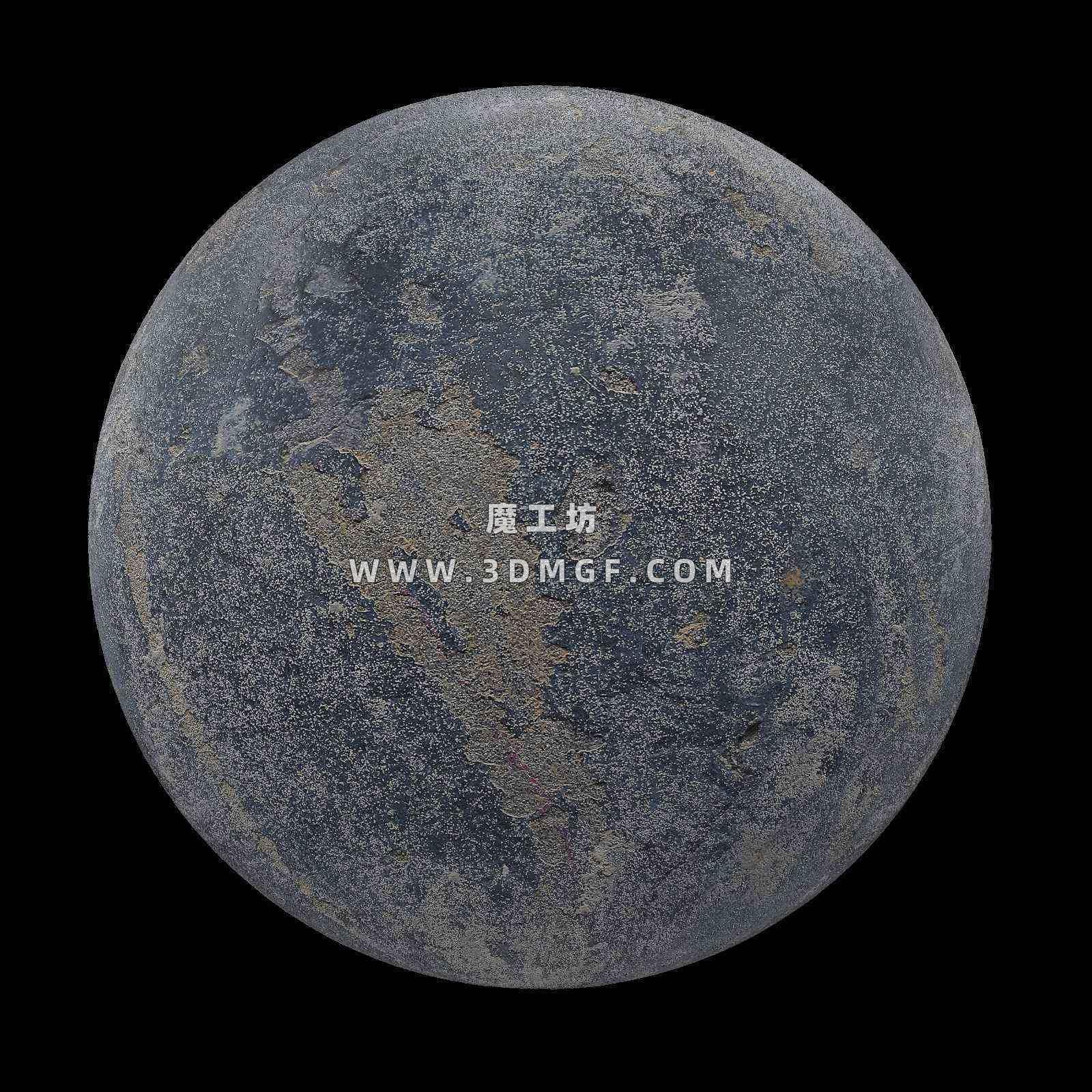 魔工坊-4K混凝土材质贴图纹理