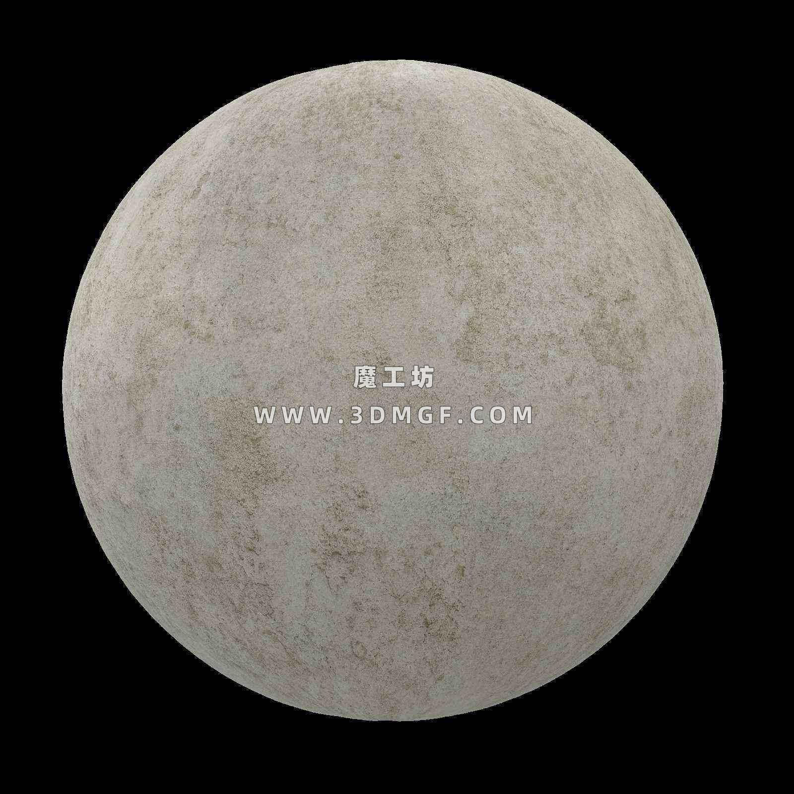 魔工坊-4K混凝土材质贴图纹理