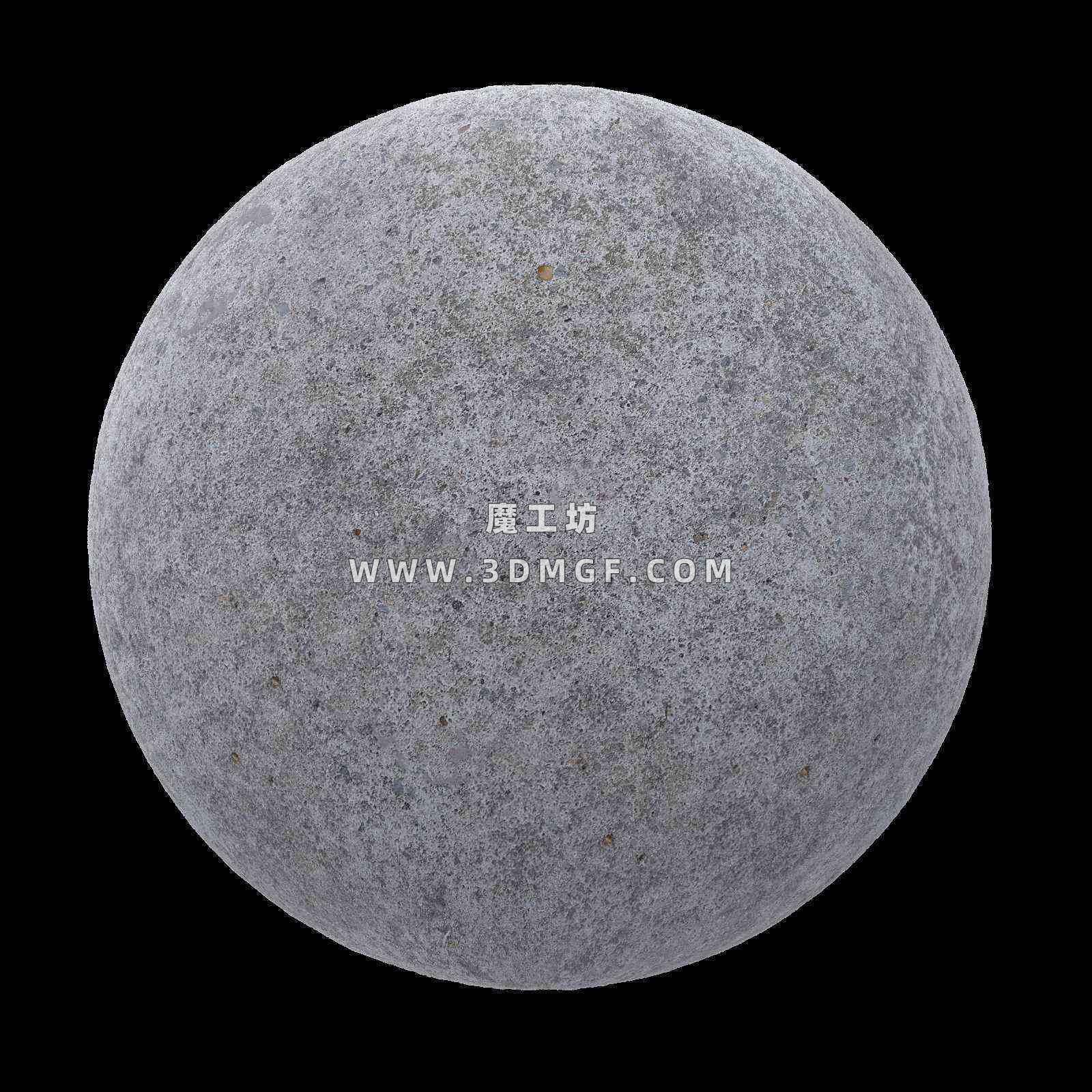 魔工坊-4K混凝土材质贴图纹理
