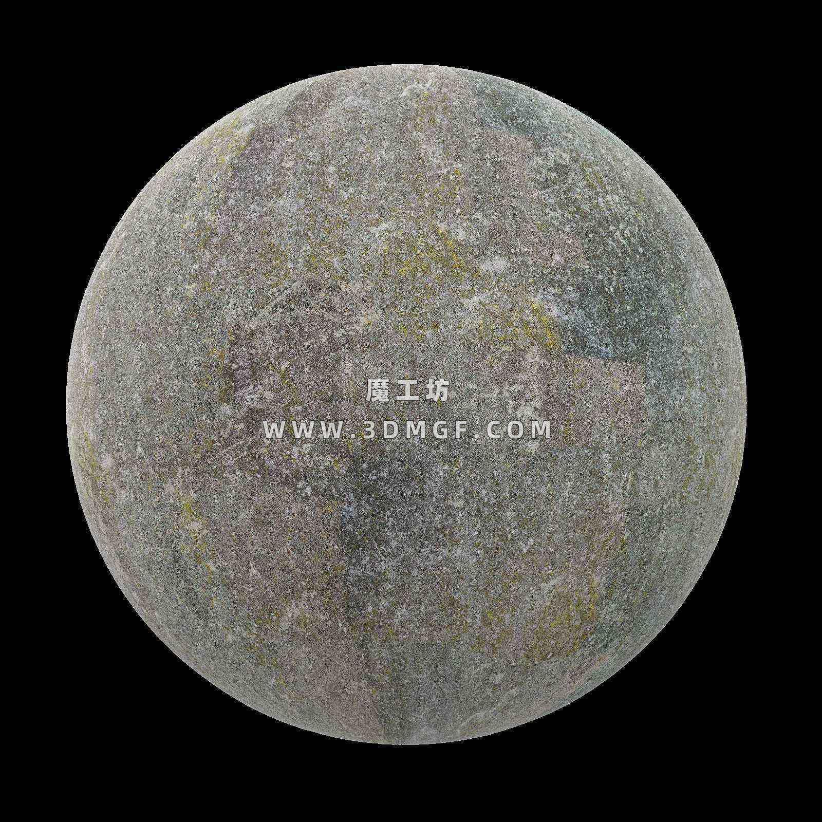 魔工坊-4K混凝土材质贴图纹理