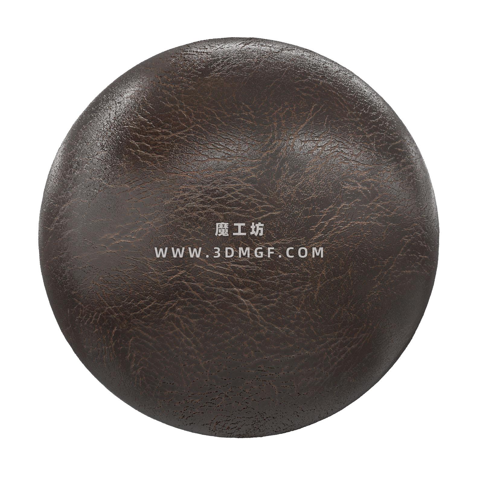 魔工坊-4K皮革材质纹理贴图57