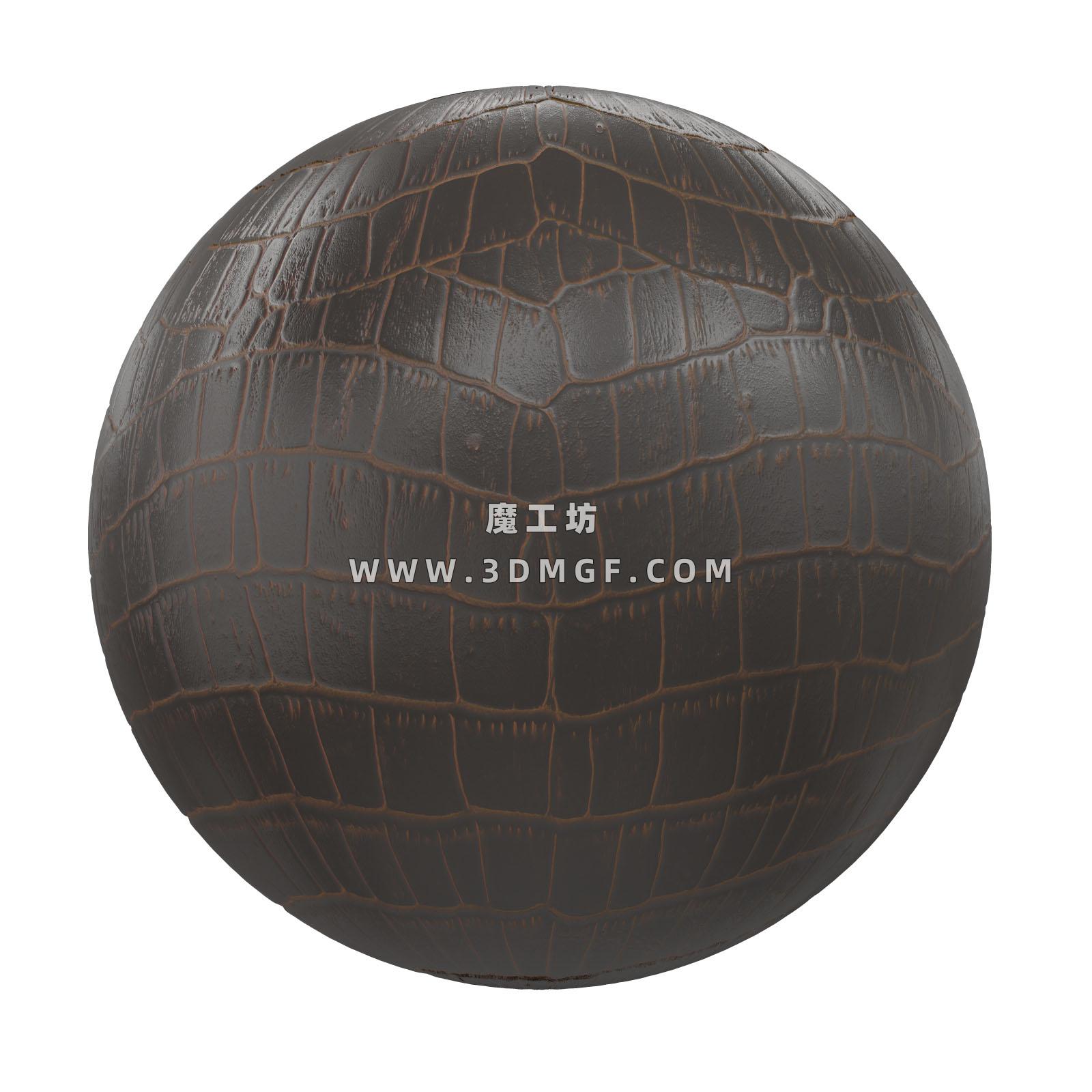 魔工坊-4K皮革材质纹理贴图64