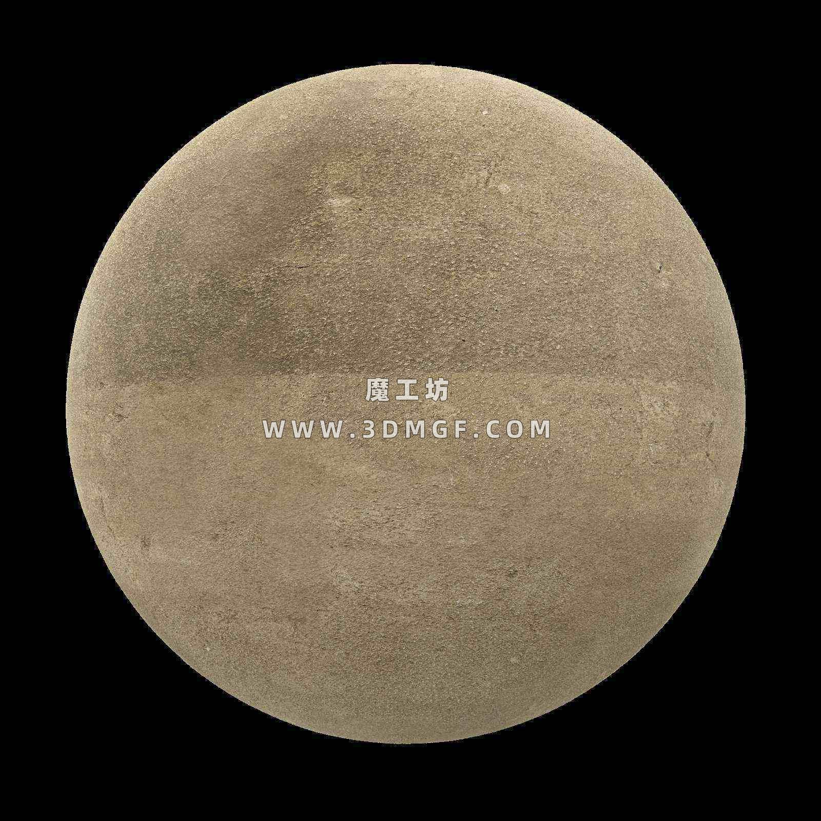 魔工坊-4K混凝土材质贴图纹理