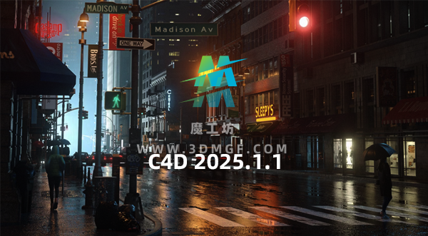 C4D 2025安装包-C4D 2025.1.1 Win 中文/英文版