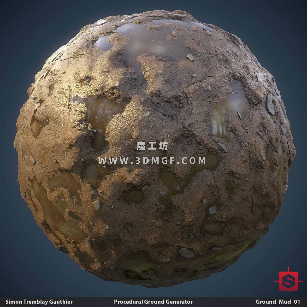 魔工坊-2K草地材质贴图纹理