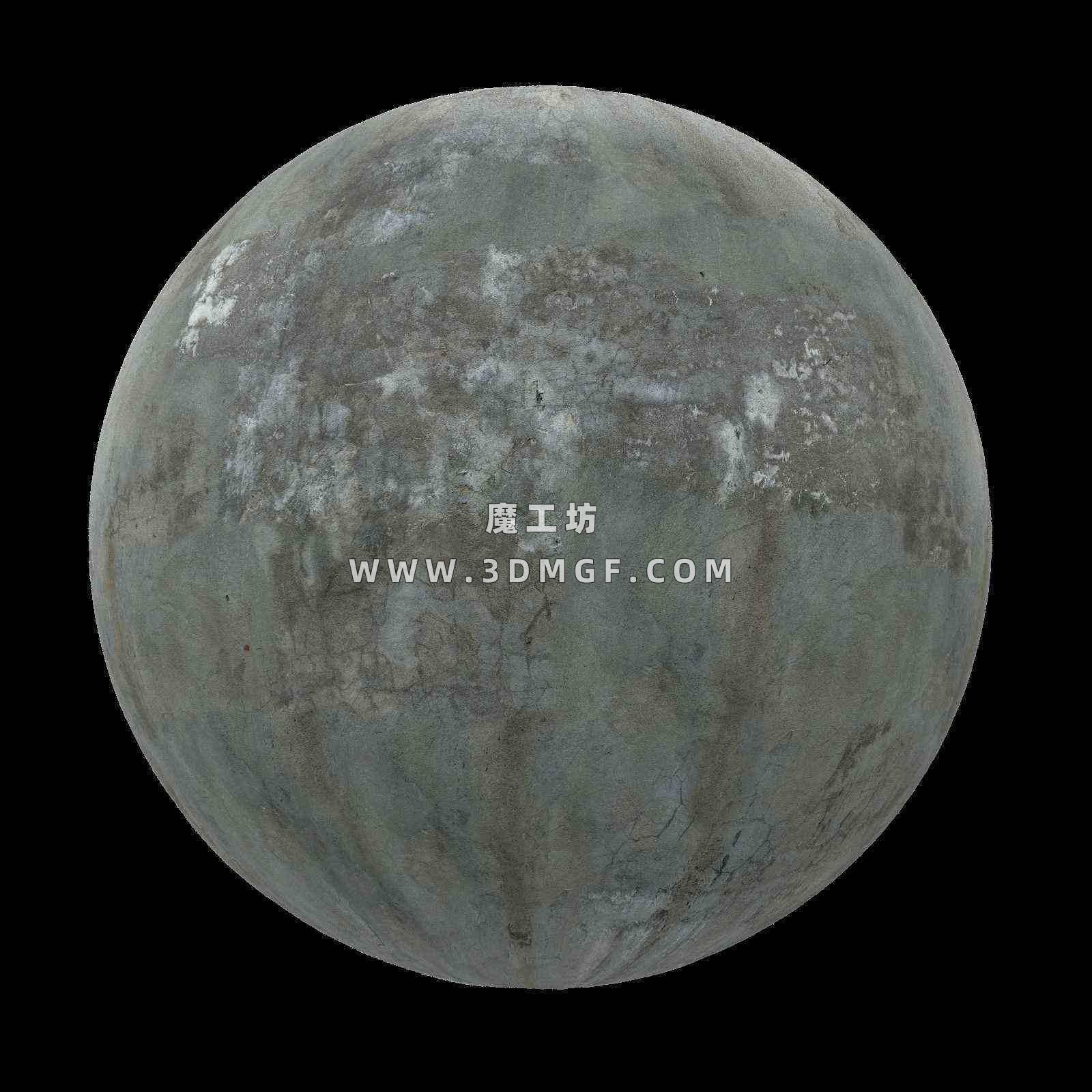 魔工坊-4K混凝土材质贴图纹理