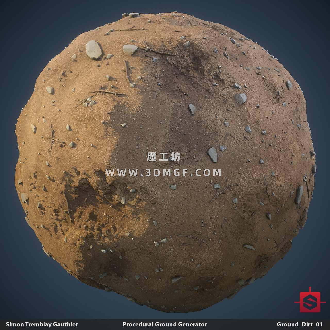 魔工坊-2K草地材质贴图纹理