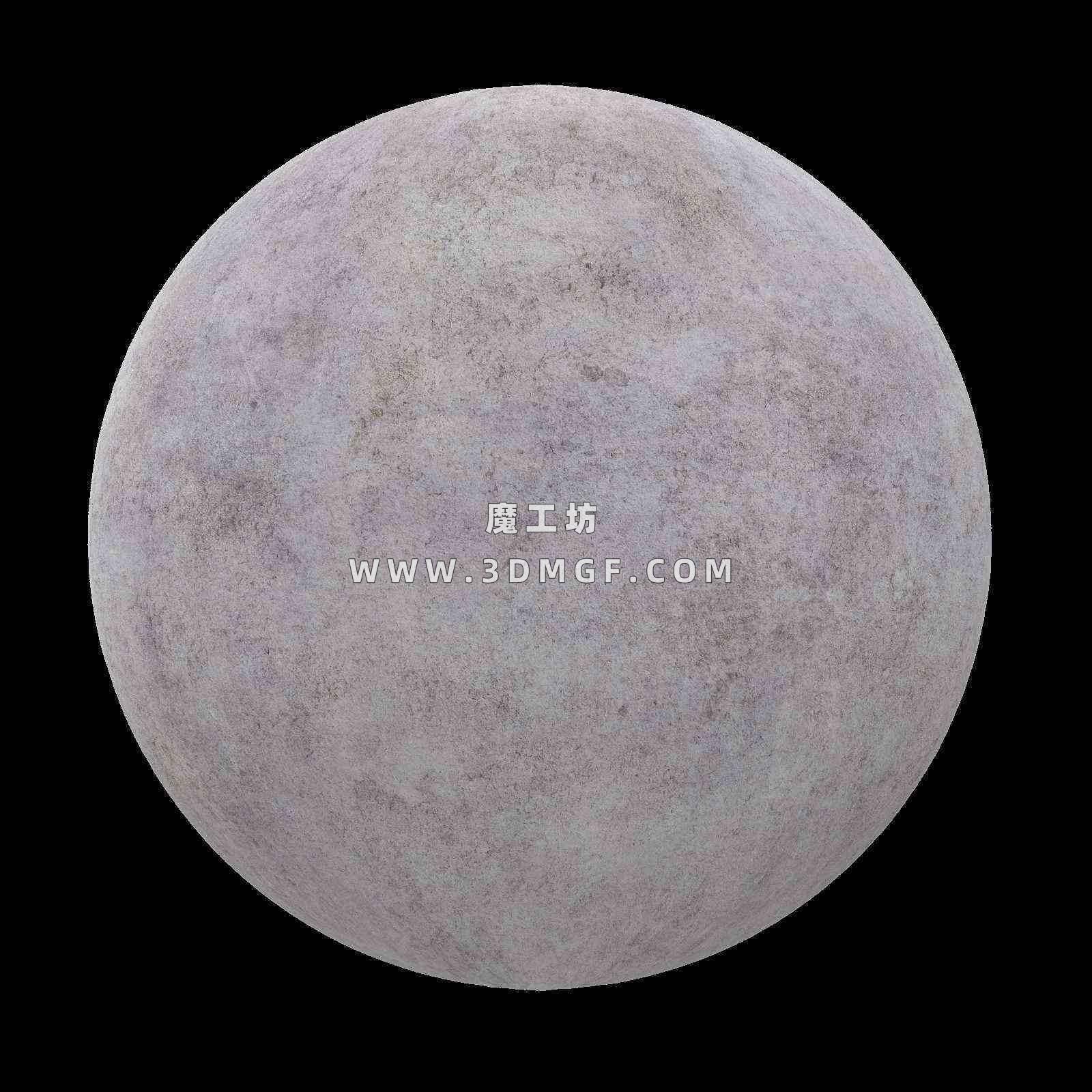 魔工坊-4K混凝土材质贴图纹理