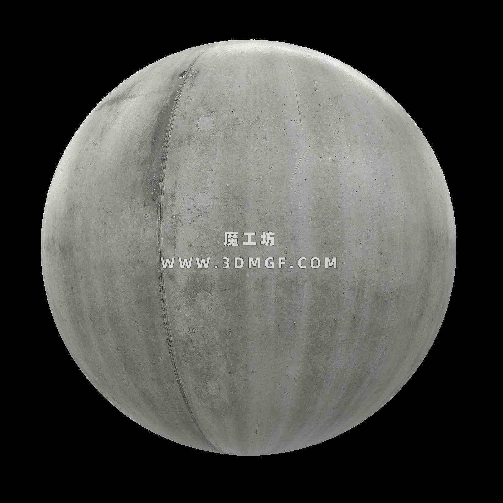 魔工坊-4K混凝土材质贴图纹理
