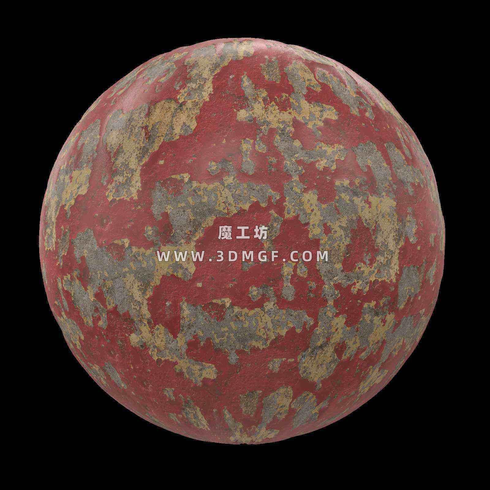魔工坊-4K混凝土材质贴图纹理
