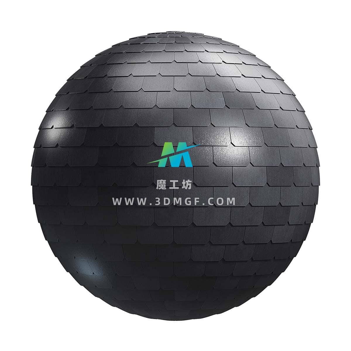 魔工坊-屋顶贴图PBR材质纹理