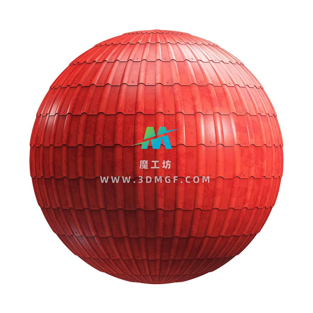 魔工坊-屋顶贴图PBR材质纹理