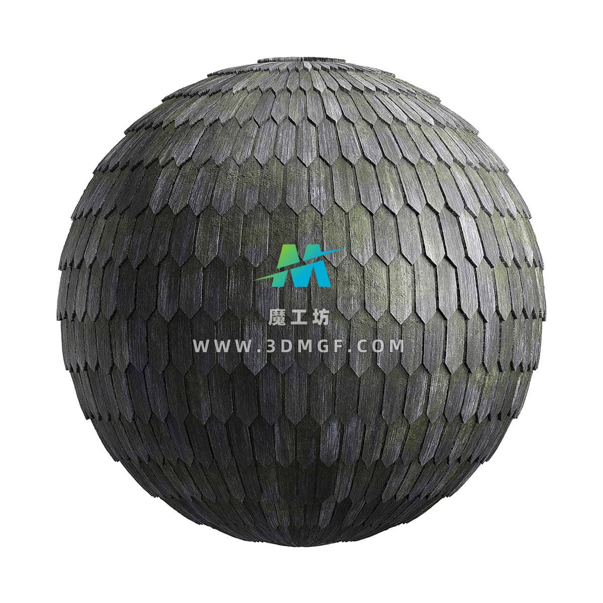 魔工坊-屋顶贴图PBR材质纹理