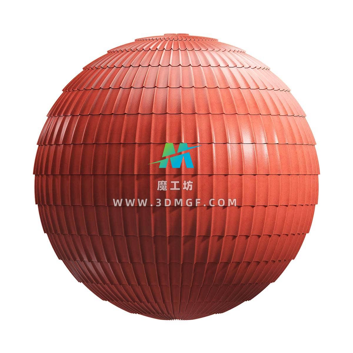 魔工坊-屋顶贴图PBR材质纹理