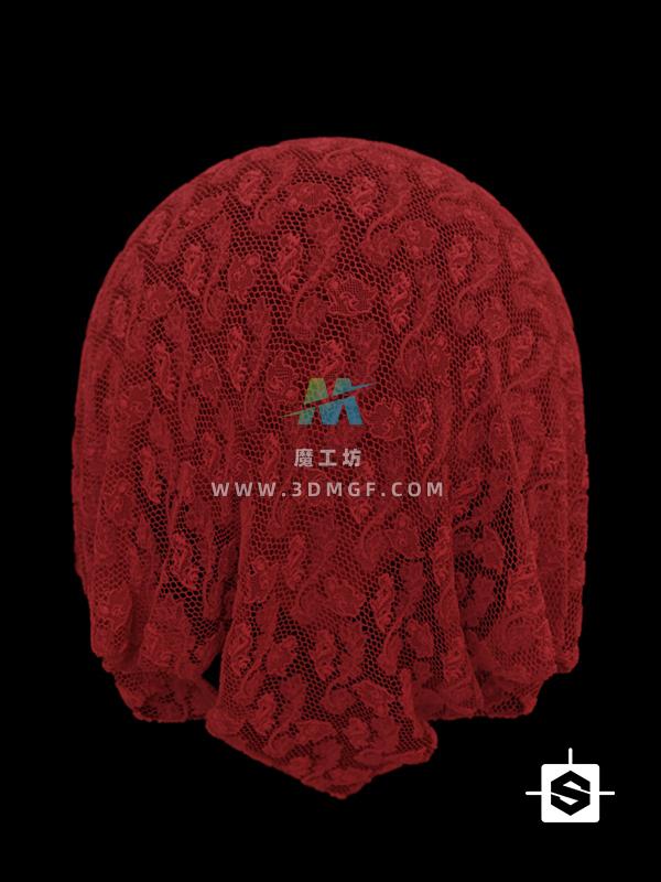 蕾丝4K纹理贴图