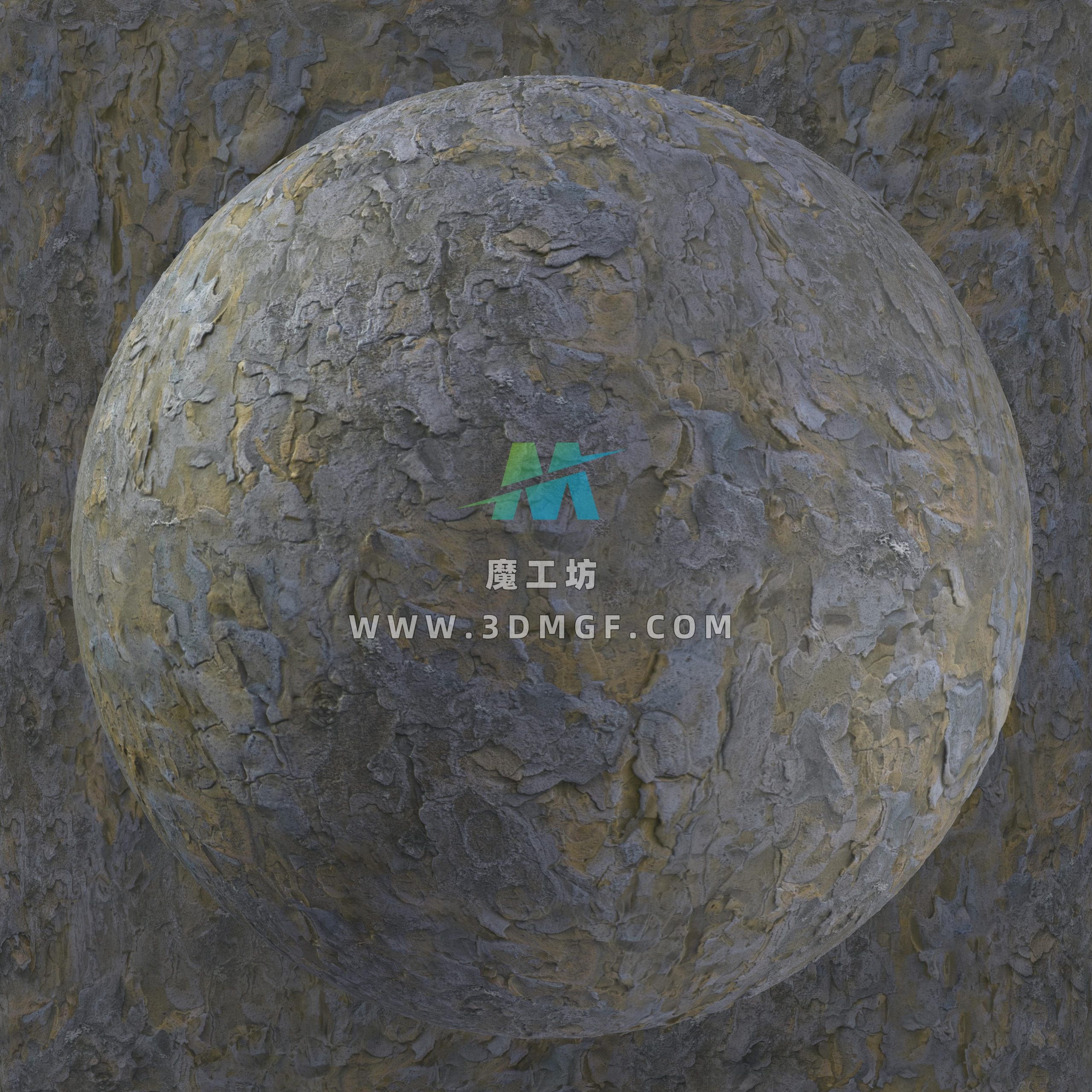 魔工坊-树皮纹理贴图
