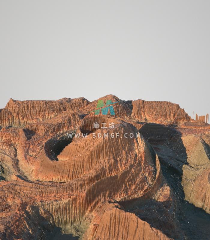 魔工坊-18套沙漠山脉贴图