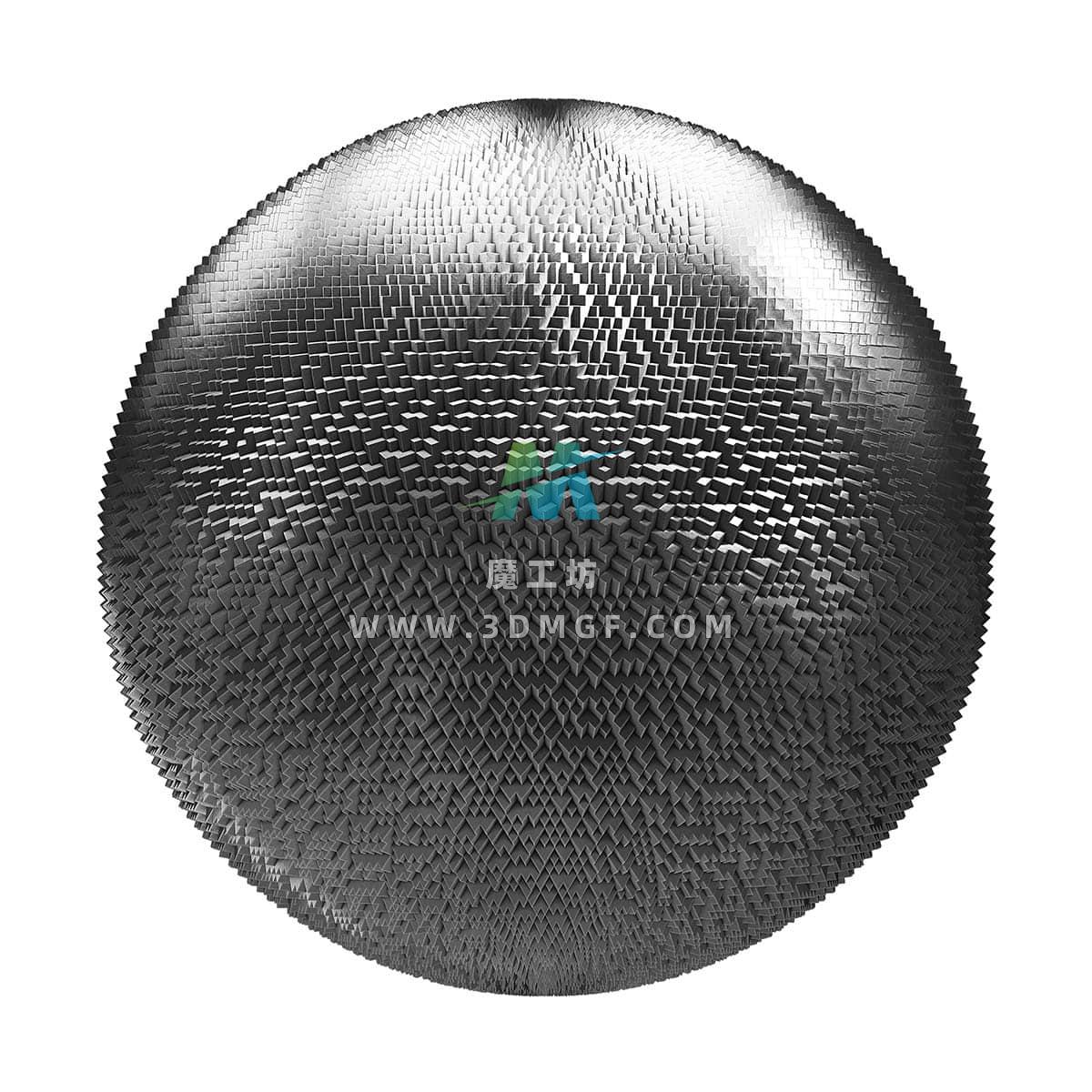 魔工坊-金属板材质纹理贴图