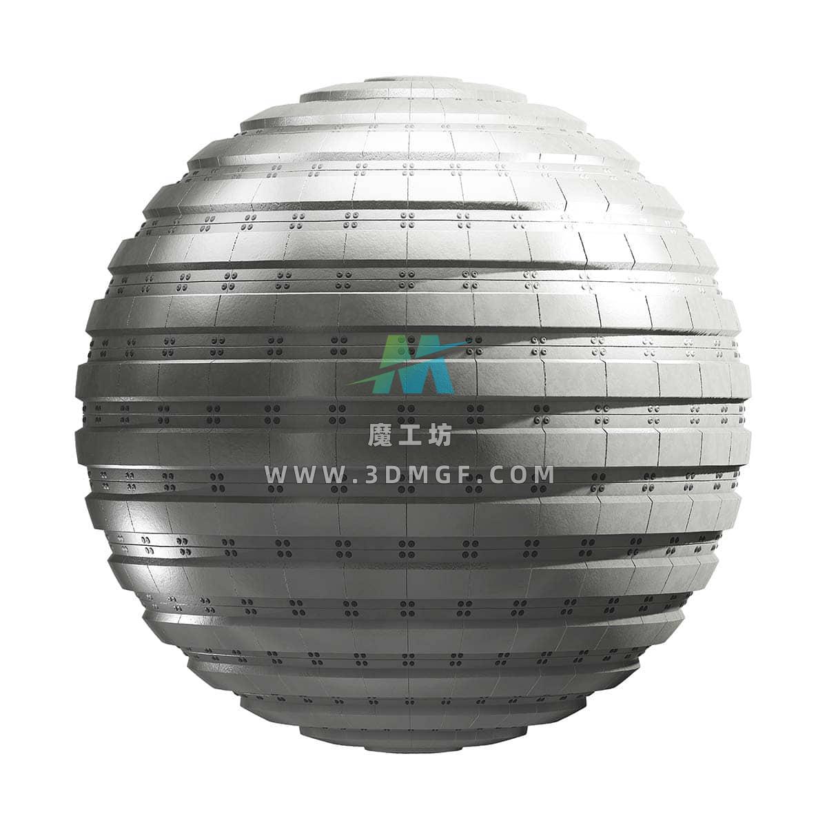 魔工坊-金属板材质纹理贴图