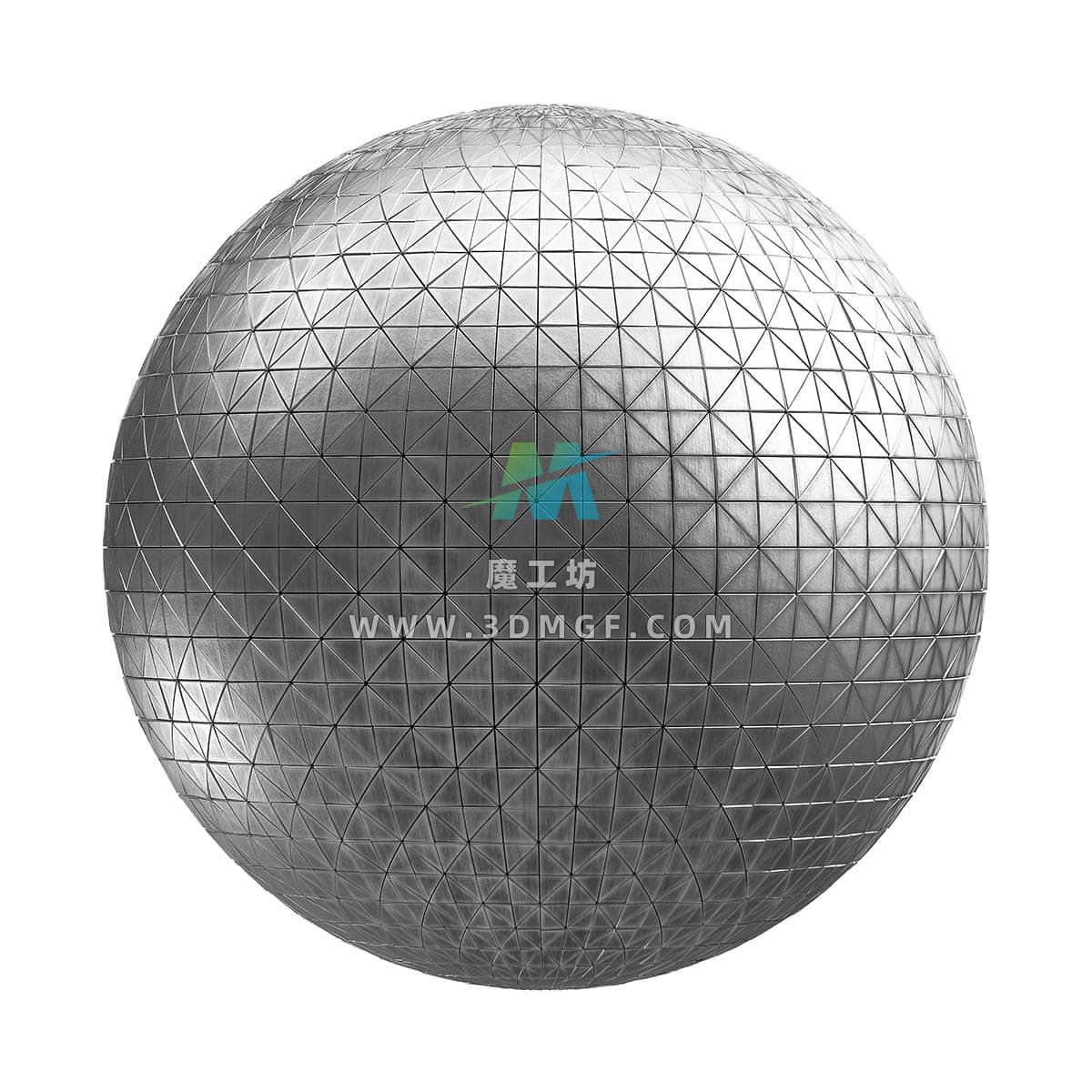 魔工坊-金属板材质纹理贴图