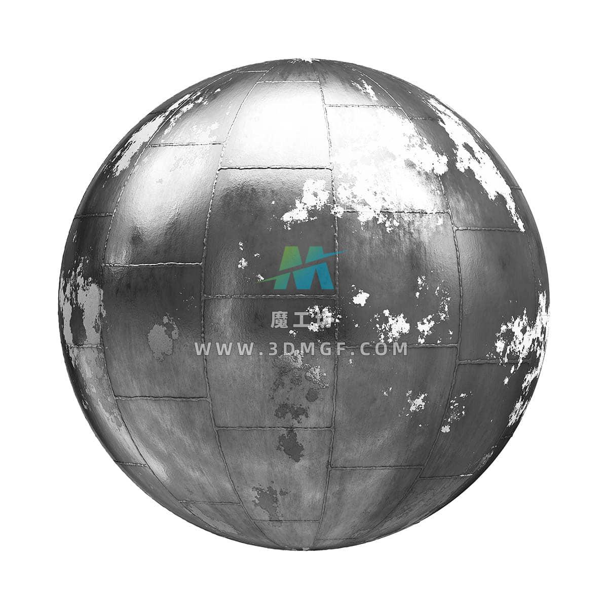 魔工坊-金属板材质纹理贴图