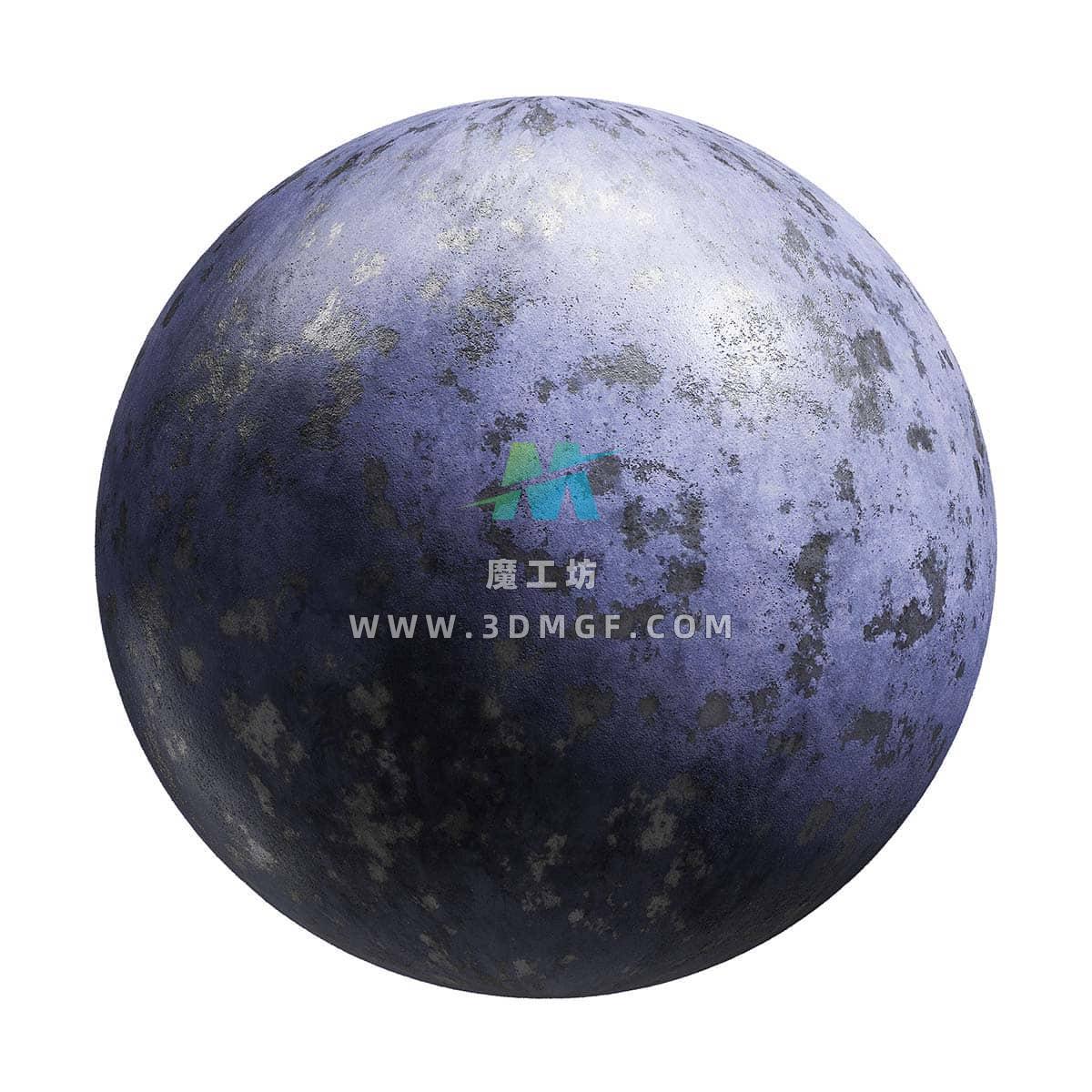 魔工坊-金属板材质纹理贴图