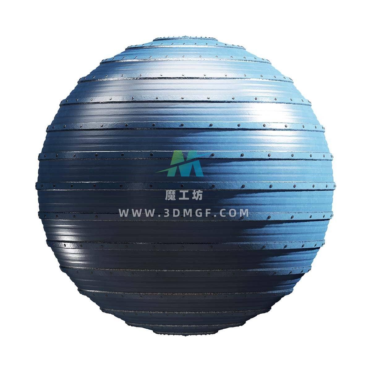 魔工坊-金属板材质纹理贴图