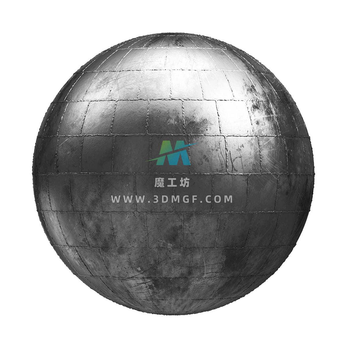 魔工坊-金属板材质纹理贴图