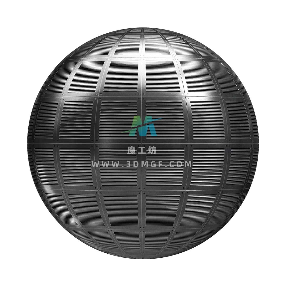 魔工坊-金属板材质纹理贴图