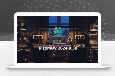 三维模型展UV软件Rizom-Lab RizomUV 2024.0.58 Win +C4D桥接插件