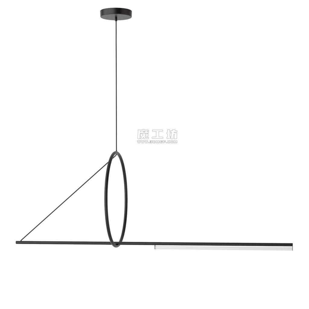 Cercle Et Trait 吊灯 | CVL Luminaires