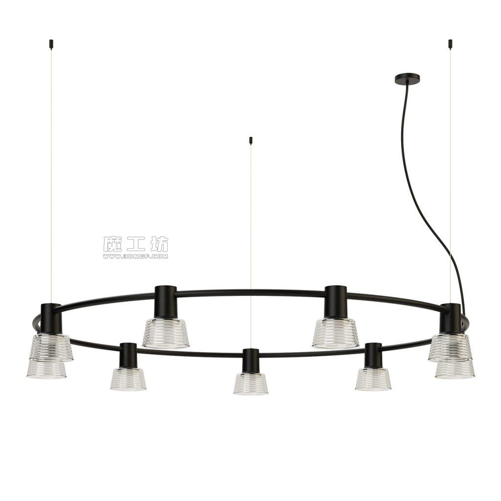 Compose Rail 圆形 灯 小 玻璃 Shade | Zero
