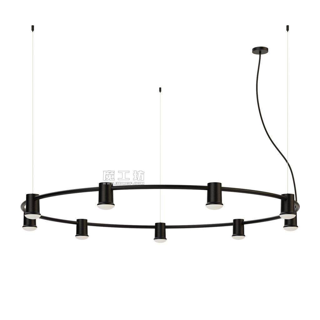 Compose Rail Circle 吊灯 | Zero
