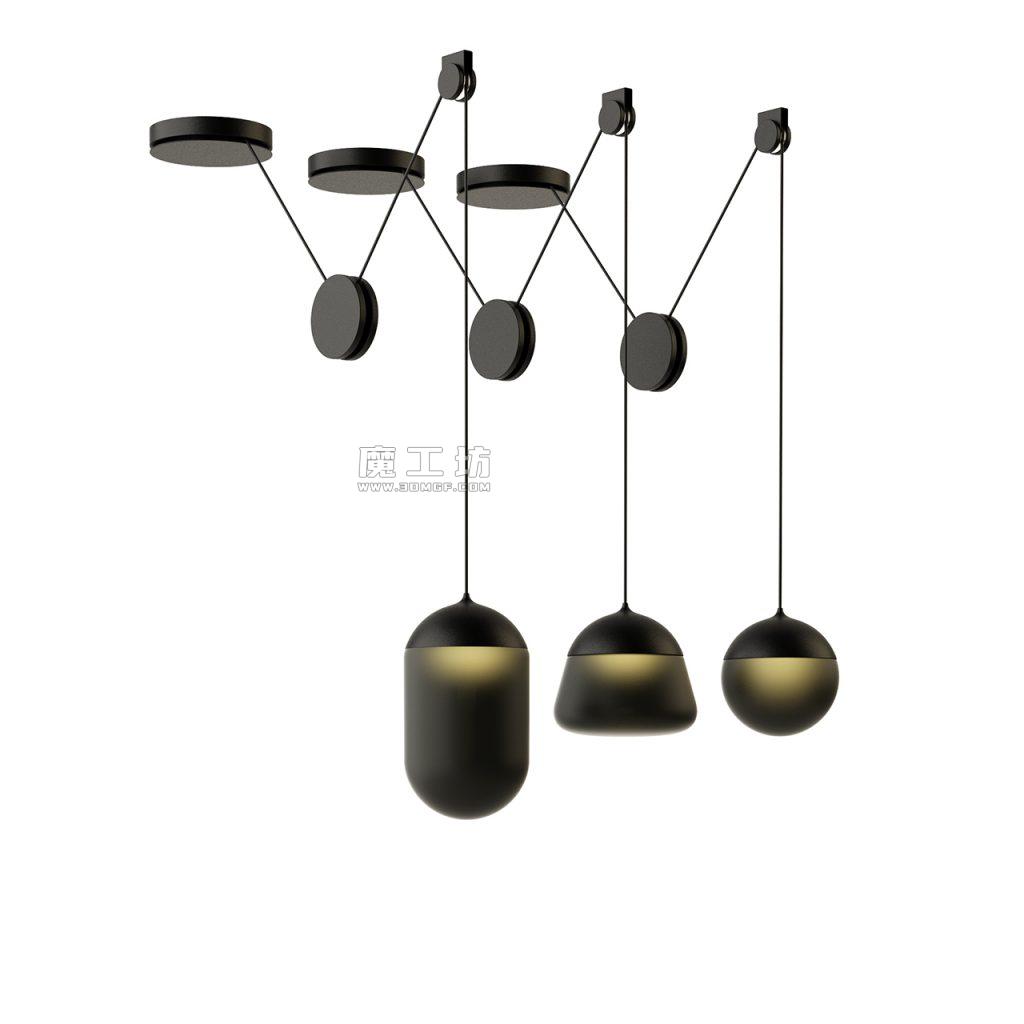 Planets 吊灯 PC1234 | Brokis