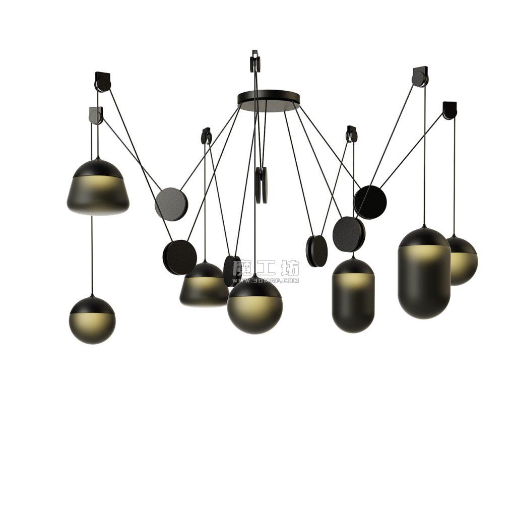Planets 吊灯 PC1240 | Brokis