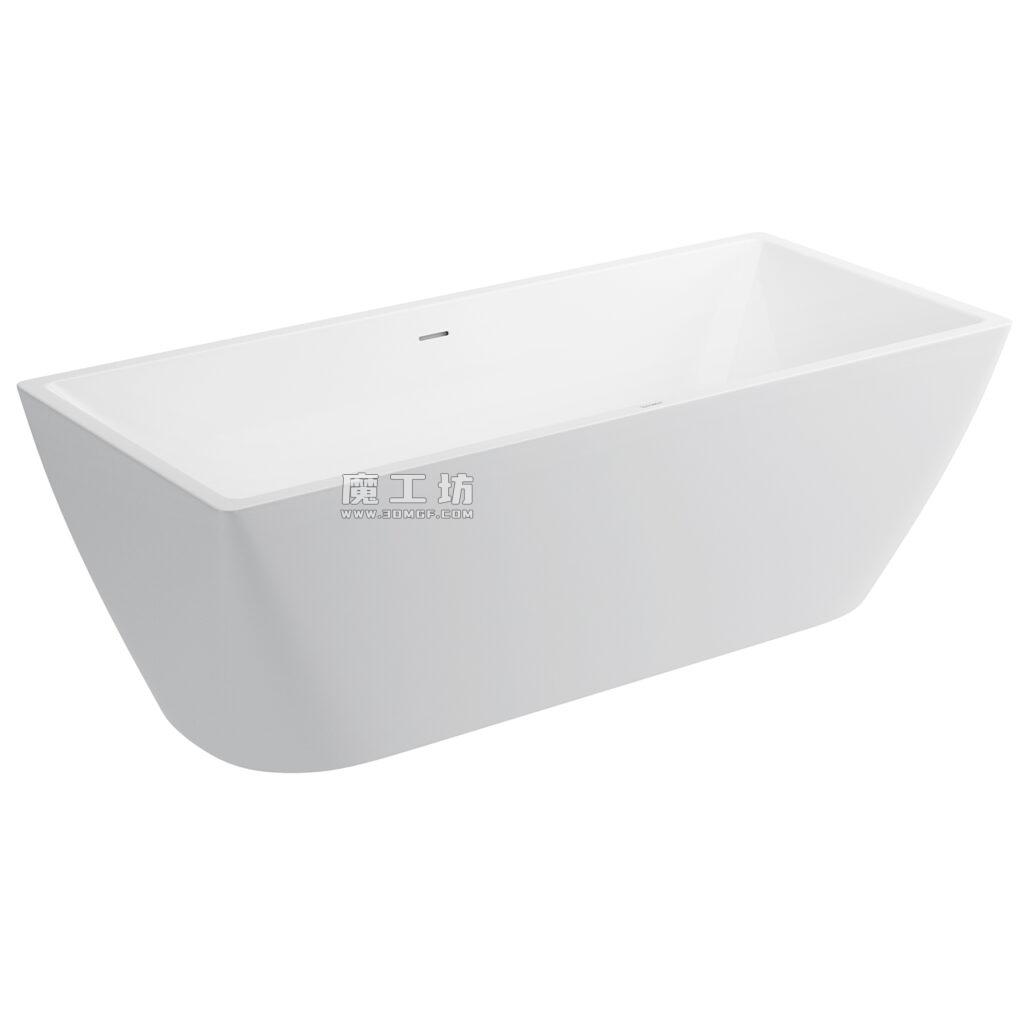 杜拉维特 DuraSquare 独立式浴缸