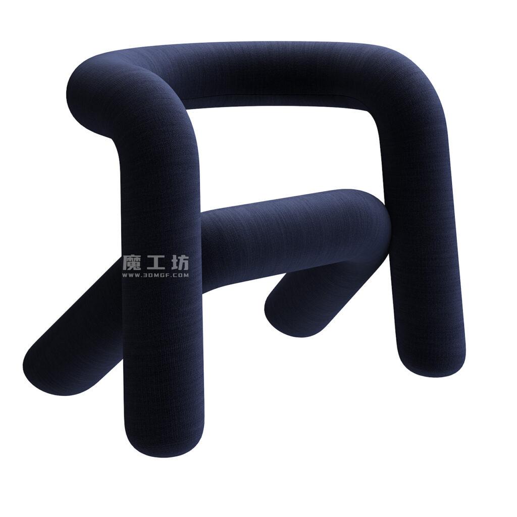 Moustache Extra Bold 扶手椅