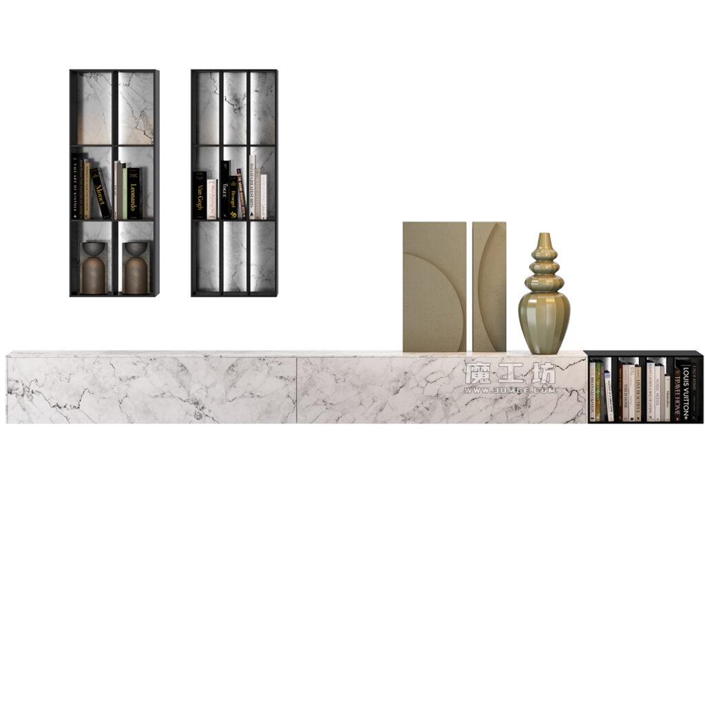Caccaro Modular Units with Lights