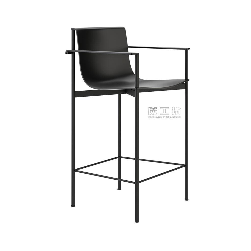 Lema Ombra Counter 凳子 with Armrests