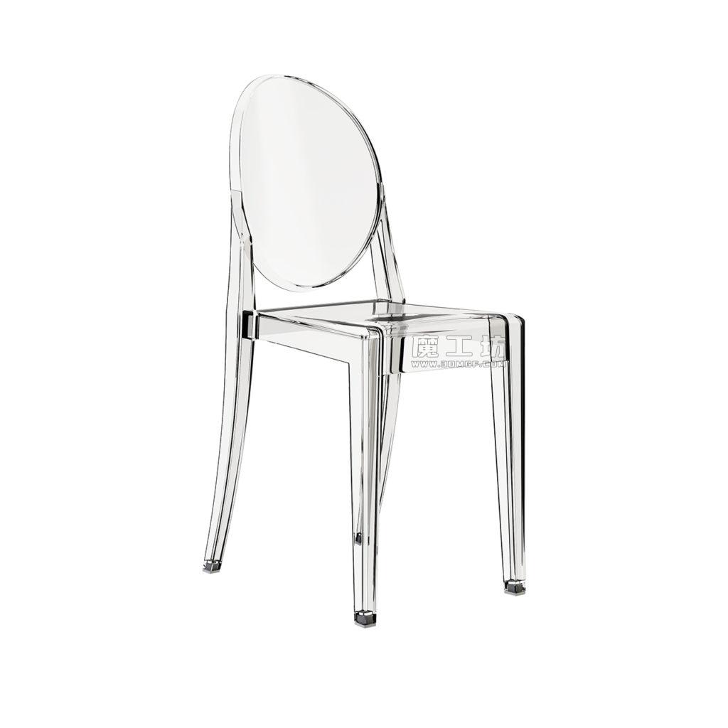 Kartell Victoria Ghost 椅子