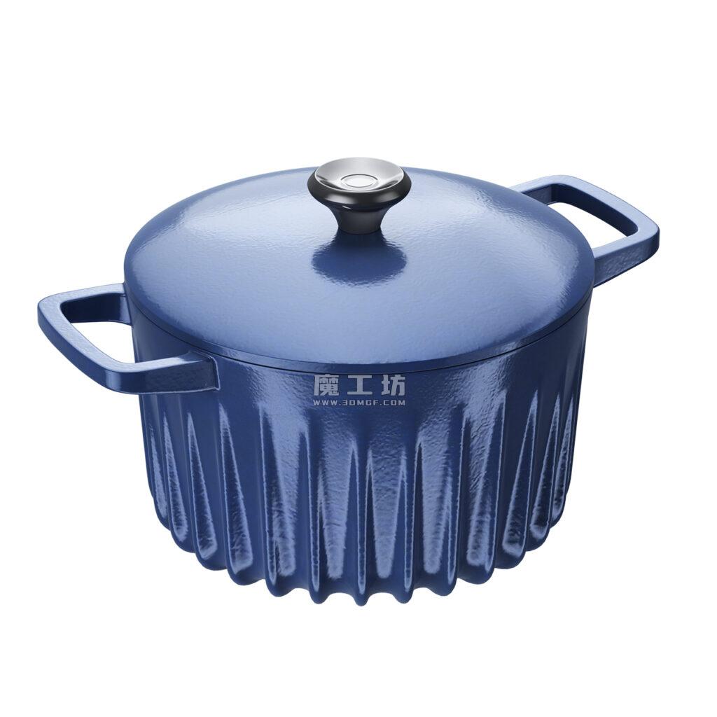 Fireup Dutch Oven Pot With Lid Blue