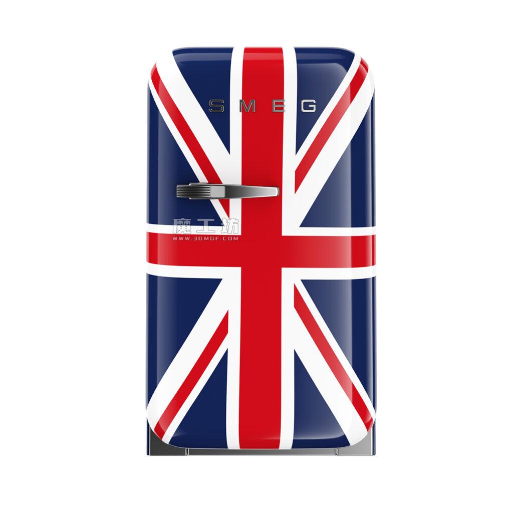 FAB5 Smeg UK Free Standing Refrigerator
