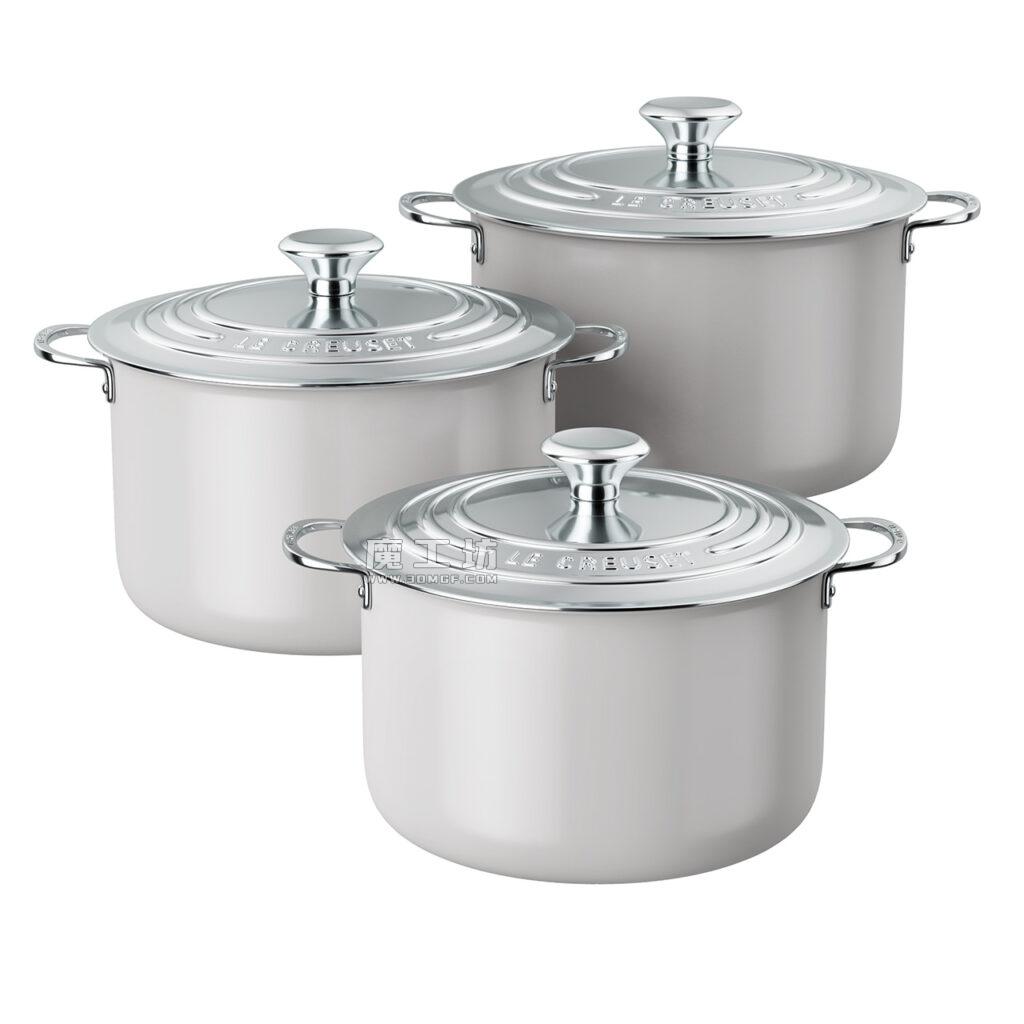 Le Creuset Signature Stock Pot with Lid