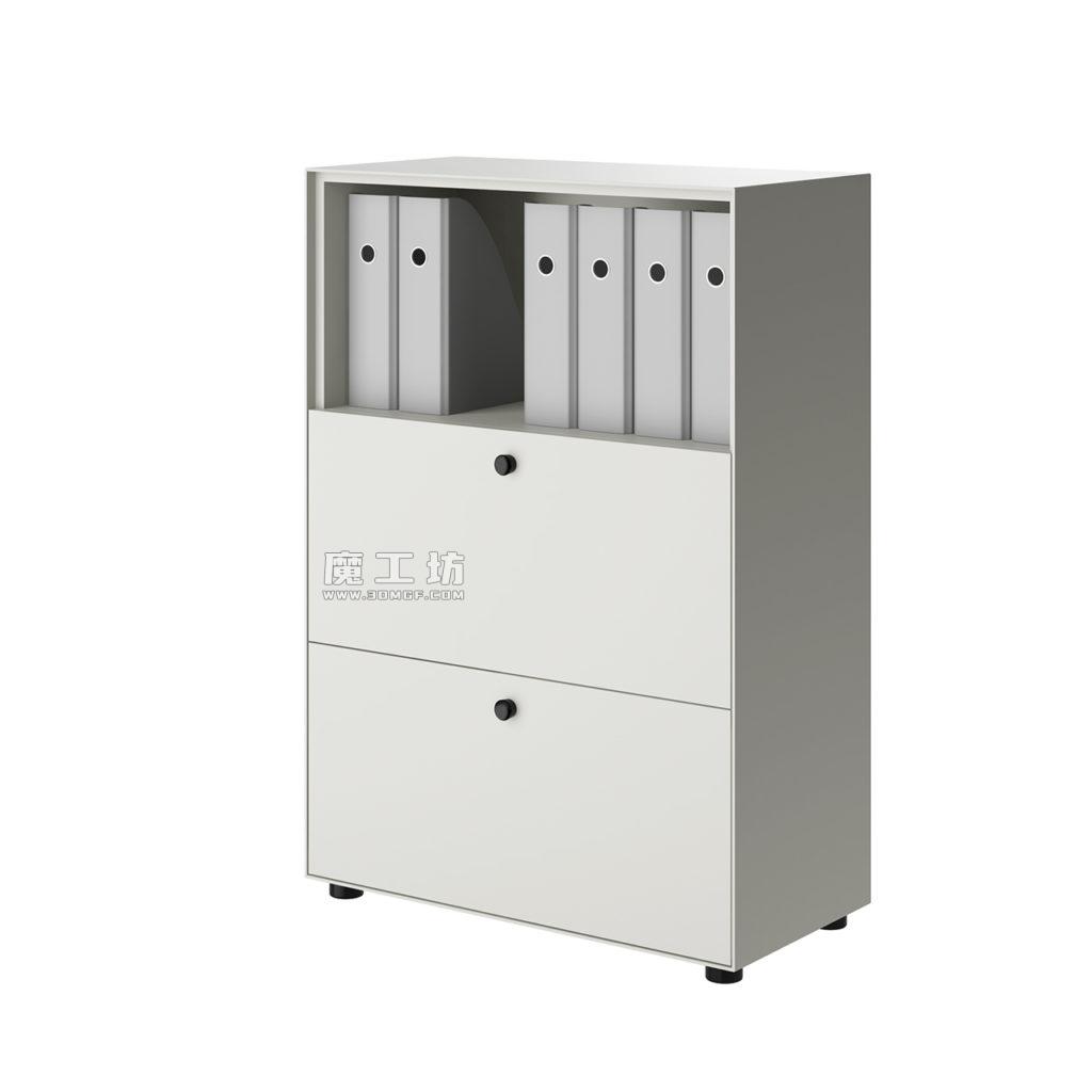 Piure Link Vitrine Storage Open with Drawer 75 and 112
