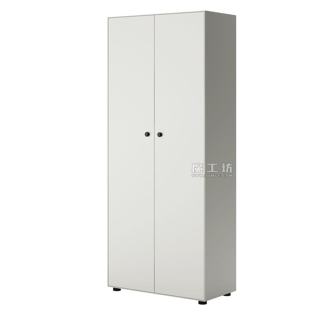 Piure Link Vitrine Storage with Doors 150 and 187