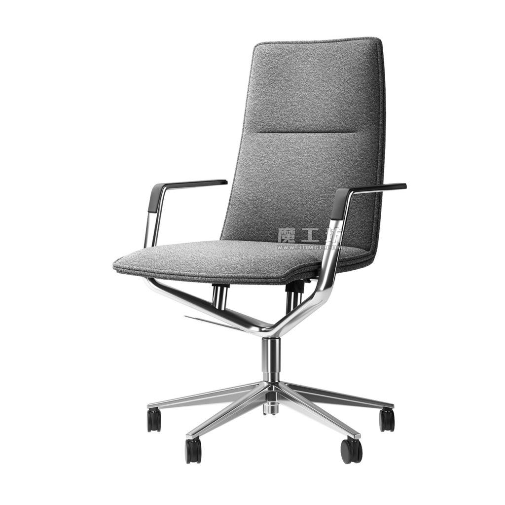 Wilkhahn Office Chair Sola 291 Polished