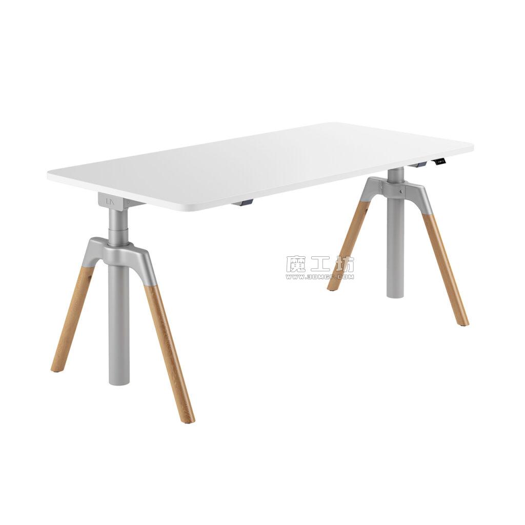 TALO. Konig+Neurath YOU Desk Round A-Leg
