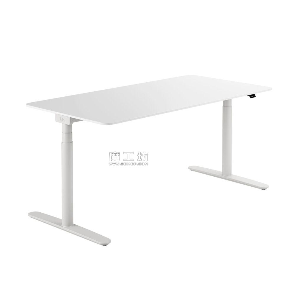 TALO. Konig+Neurath YOU Office Desk Round Tube