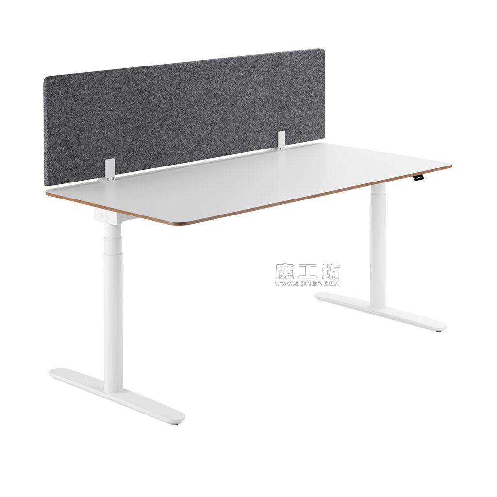 TALO. Konig+Neurath YOU Office Desk with Cover