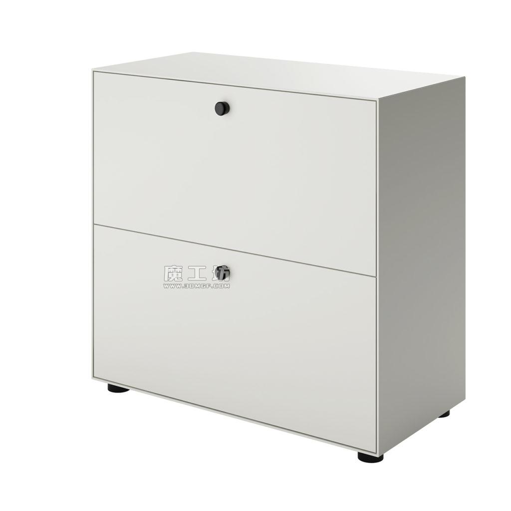 Link Vitrine 玻璃储物柜抽屉 75 and 112 Piure